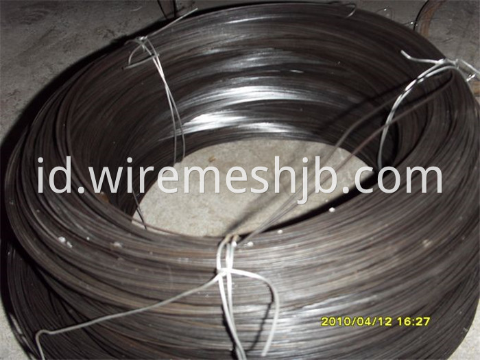 Black Flat Steel Wire